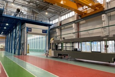 Окрасочно-сушильные камеры для трамвайных вагонов